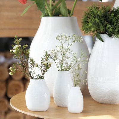 Set de 3 petits vases en porcelaine de chez Räder