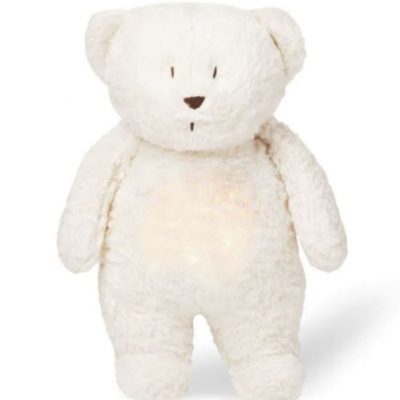Doudou ours blanc