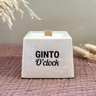 Bougie tout est dit ginto o'clock