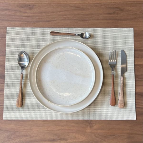 Set de table ASA PVC recyclé crema