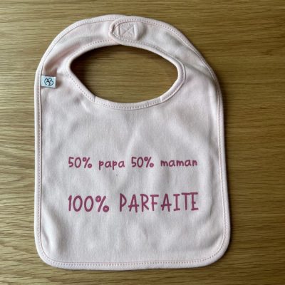 mise en ambiance bavoir papa maman