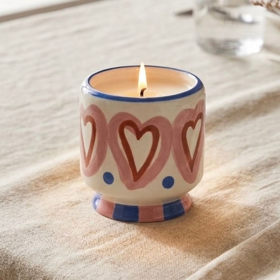 bougie adopo bois de rose et vanille