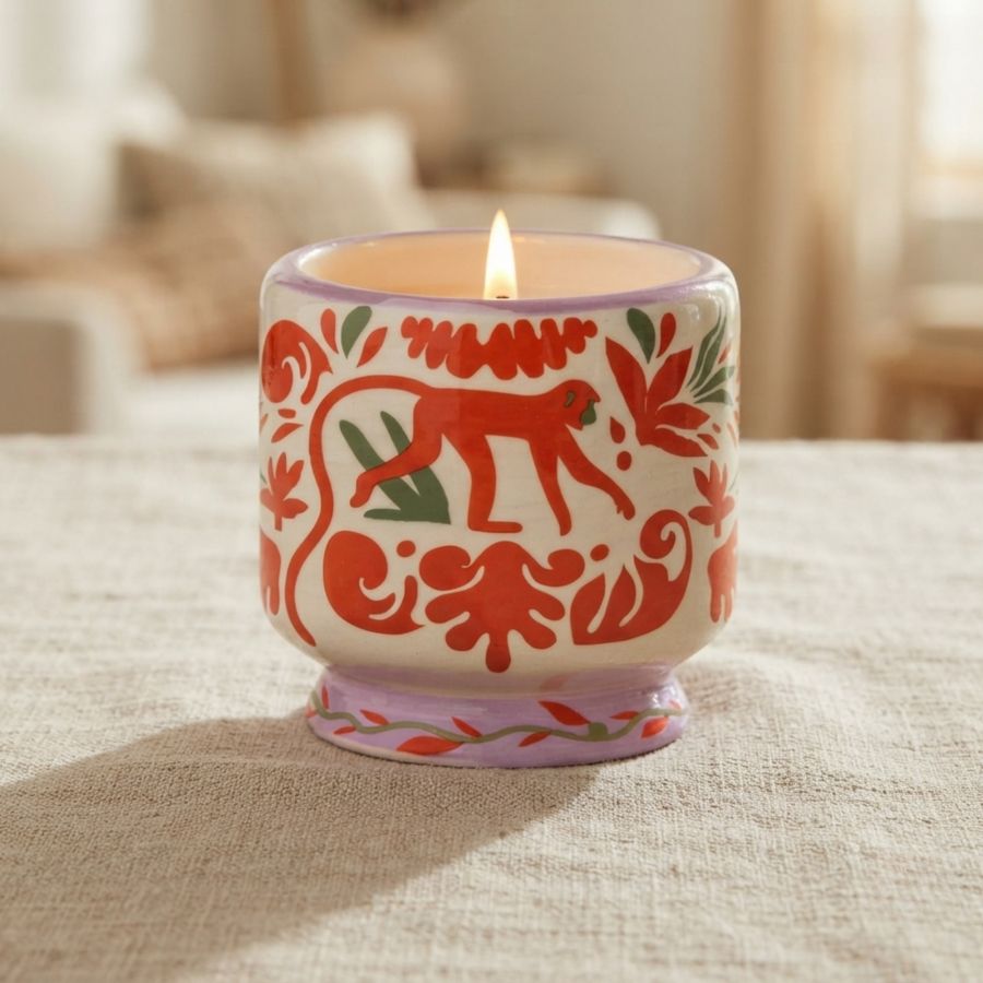 bougie coco et ambre