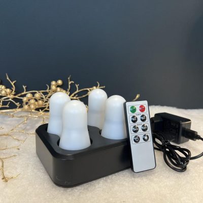 Set de bougies lumineuses à LED