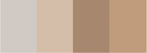 palette de couleur apaisante 