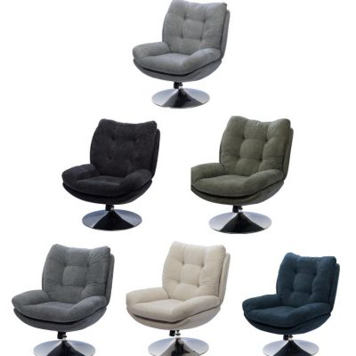fauteuil magnum pied chrome