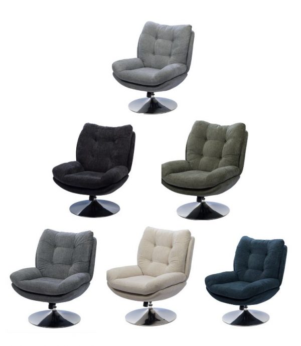 fauteuil magnum pied chrome