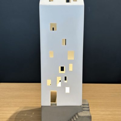 Photophore socle en béton