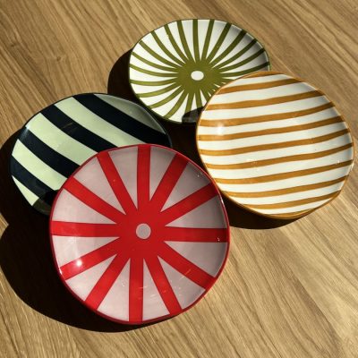 set de 4 assiettes marley