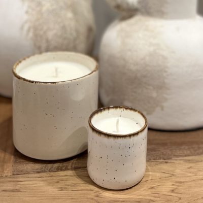 bougie fleur de coton