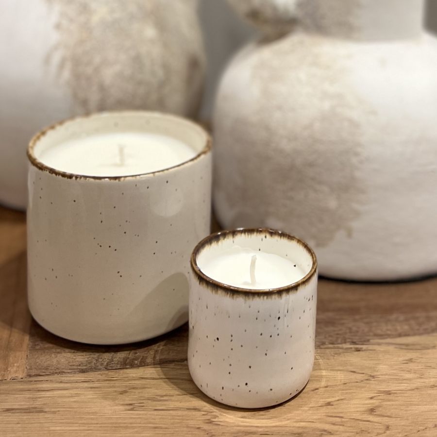 bougie fleur de coton