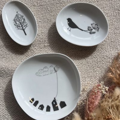 Coupelles maison des oiseaux