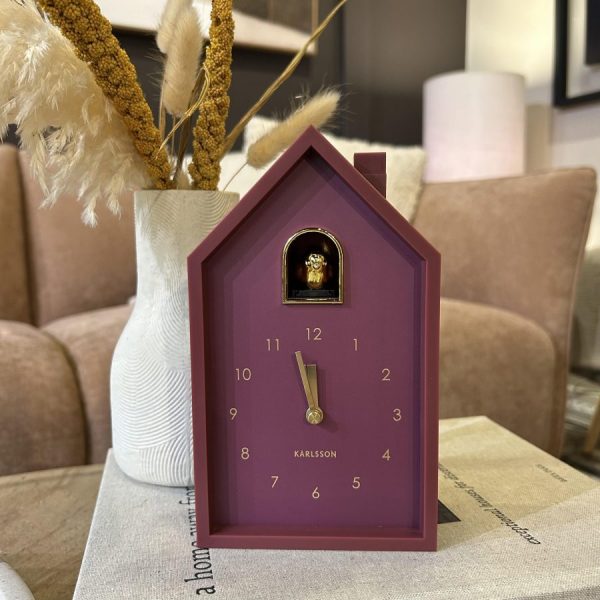 Réveil Cuckoo Dark Mauve