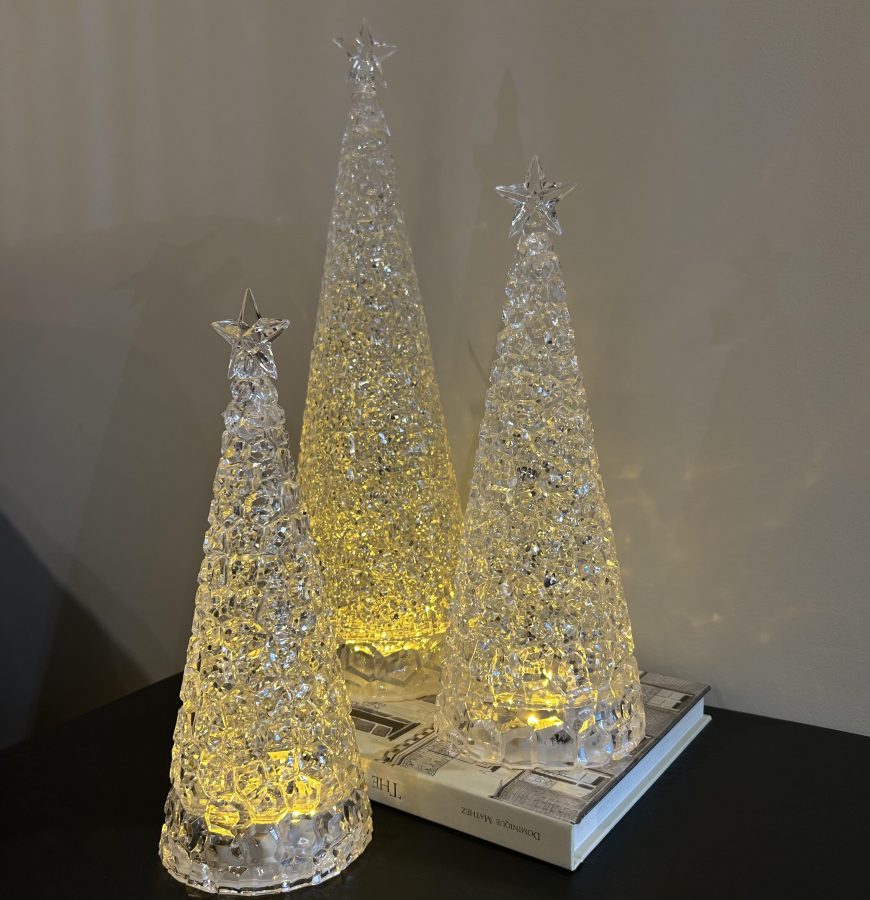 Sapins de Noël lumineux