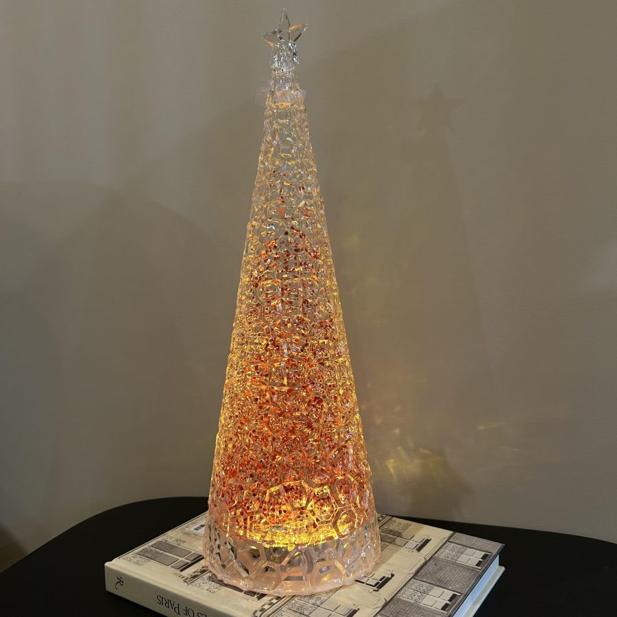 Sapin de Noël lumineux Rouge