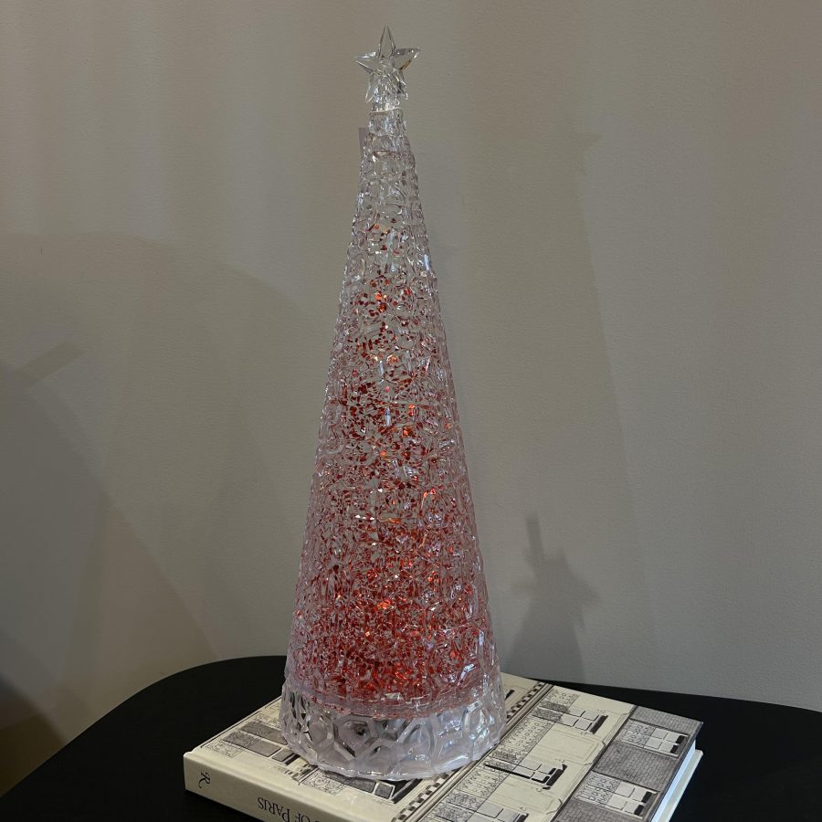 Sapin de Noël lumineux Rouge