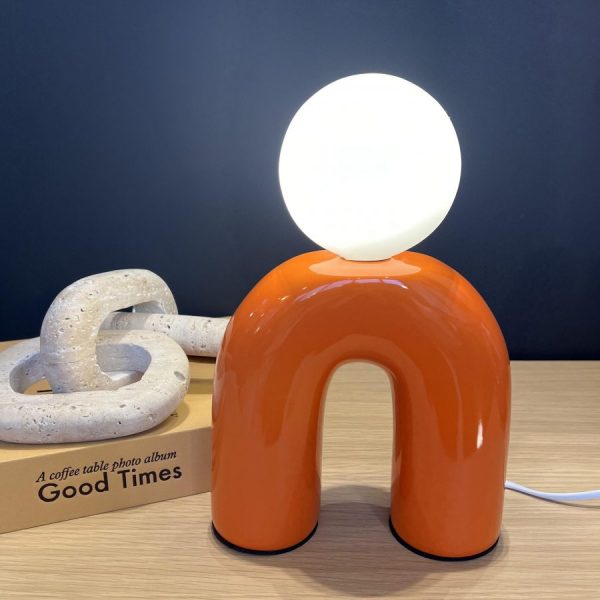 Lampe Pop "U" orange
