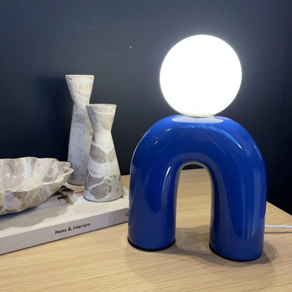 Lampe Pop "U" Bleu
