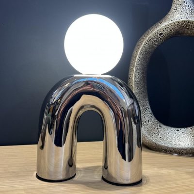 Lampe Pop "U" Chromé