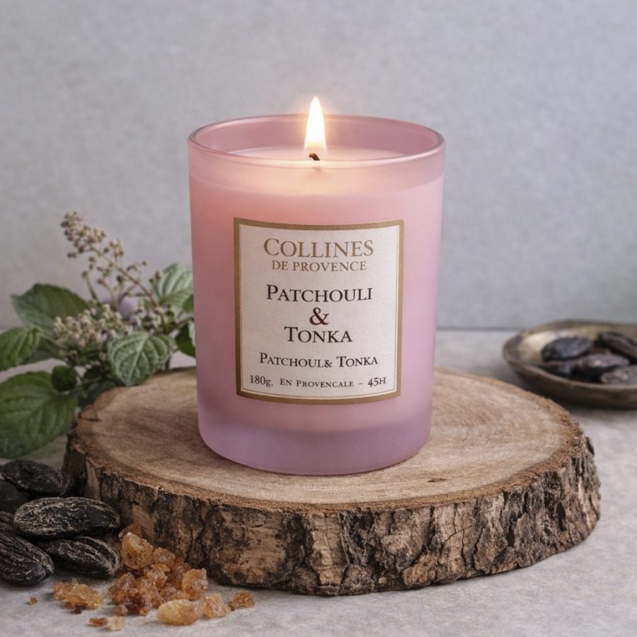 Bougie parfumé patchouli