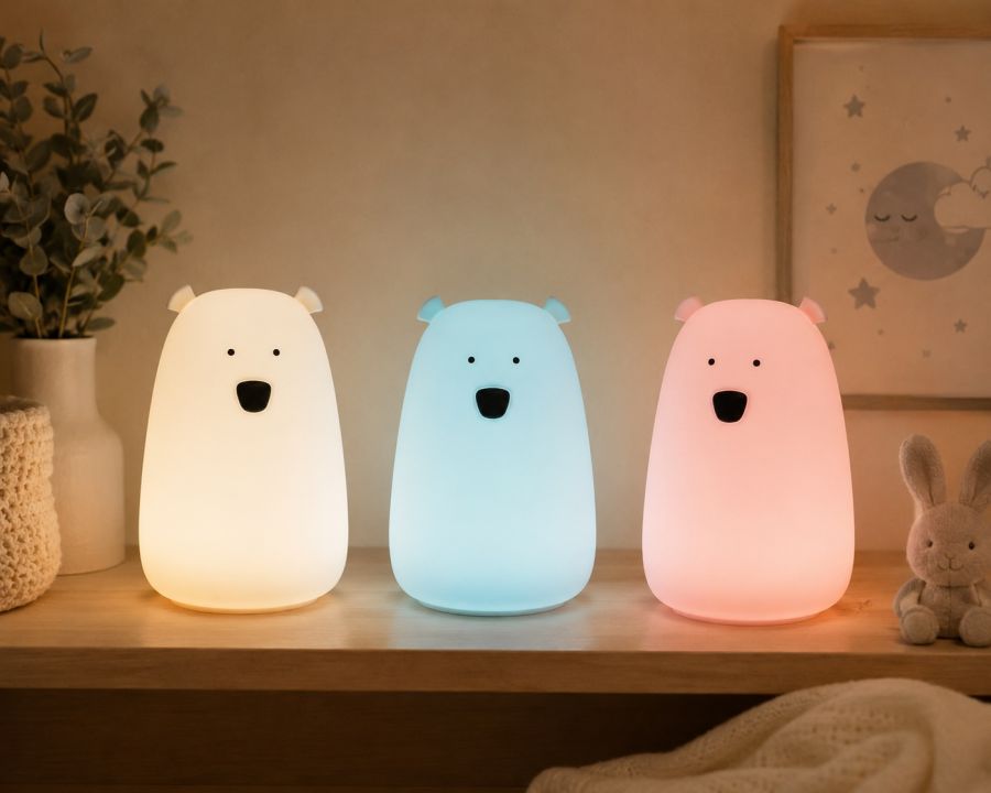 veilleuse téo ours