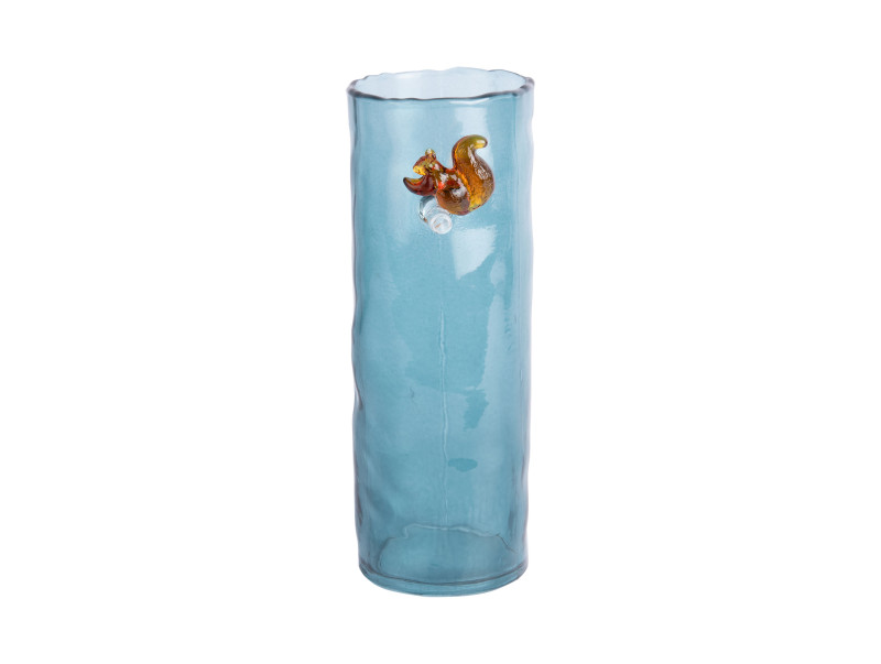 Vase écureuil sur une branche H27cm